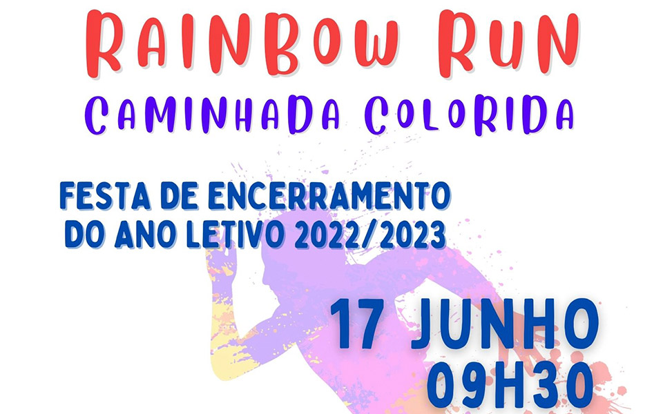 Rainbow Run – Caminhada Colorida!