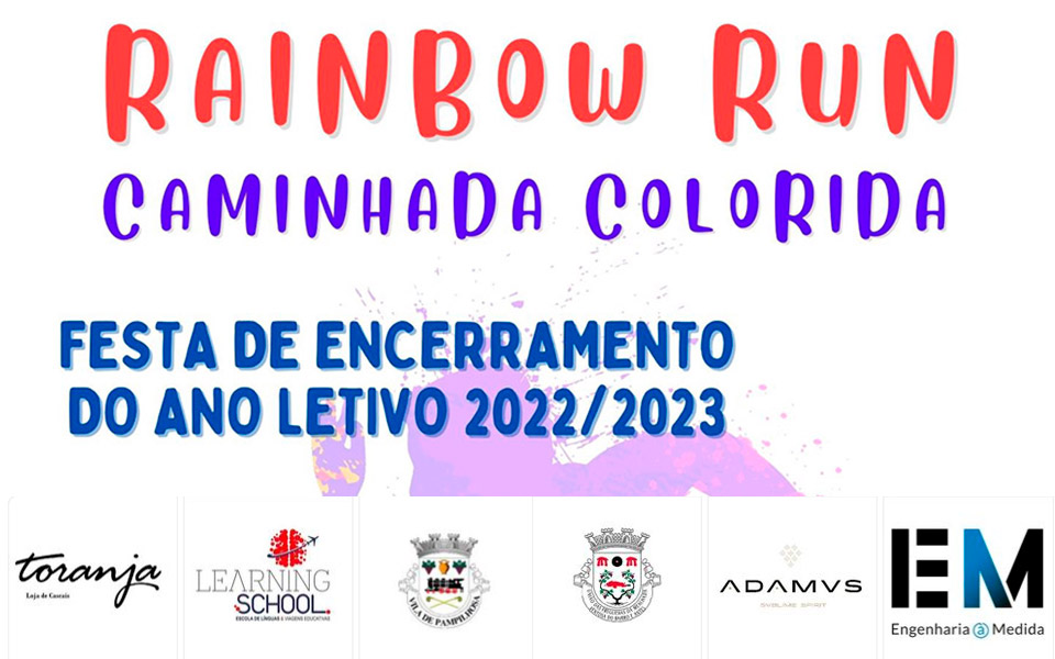 Rainbow Run 2023 – Agradecimento aos Patrocinadores Oficiais
